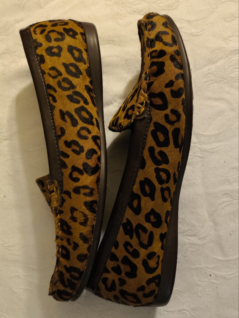 Rockport Leopard Print Flat 8 - Picture 4 of 4